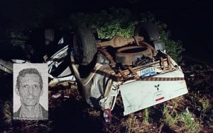 VÍDEO: Motorista morre após fugir da polícia e capotar com 1,3t de maconha