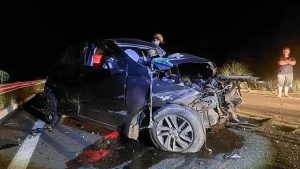 Acidente entre 3 veículos mata mulher em rodovia de Mato Grosso do Sul