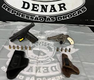 Motorista acusado de apontar arma para policial militar é preso