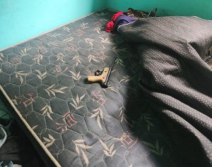 Polícia apreende arma e munição em casa de autor de violência doméstica