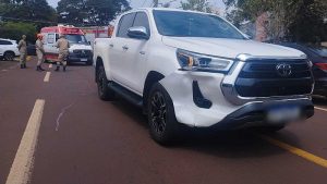 Criança de 8 anos é atropelada após sair de atividade religiosa em Dourados