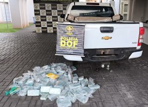 Empresário é preso pelo DOF com carga de cocaína avaliada em R$ 6,4 milhões