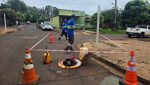 Equipamento ajuda a identificar ligações irregulares de água da chuva no esgoto