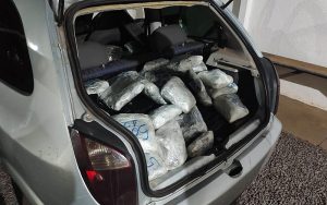 Polícia Rodoviária apreende 357 quilos de maconha em Bataguassu