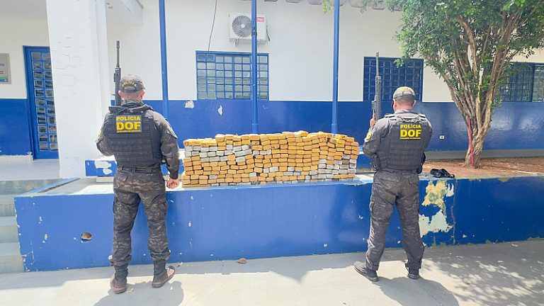 Casal é preso em Bandeirantes com 221 quilos de maconha que seguiam para o Pará