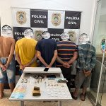 Cinco pessoas são presas em ação contra o tráfico de drogas em cidade de MS