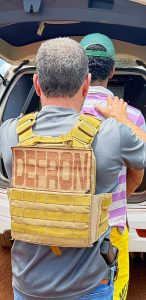 Acusado de homicídio em Tacuru é preso pela Defron no distrito de Macaúba