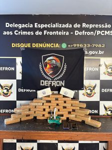 Casa usada para negociação de drogas é alvo da Defron e paraguaio preso