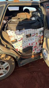 Homens são presos por contrabando de cigarros na MS-380