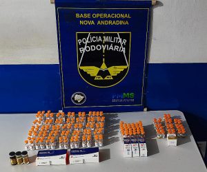 Polícia Rodoviária apreende R$ 73,8 mil em medicamentos contrabandeados