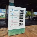 Preço médio da gasolina tem aumento de 1,4% em Dourados, diz Procon