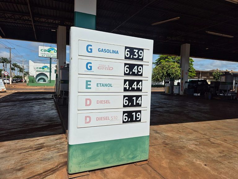 Preço médio da gasolina tem aumento de 1,4% em Dourados, diz Procon