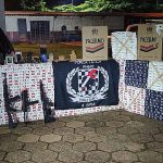 Polícia apreende cigarros e armamentos de airsoft na fronteira com o Paraguai