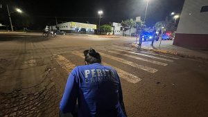 Vídeo mostra o momento em que rapaz é atropelado no dia do aniversário em MS