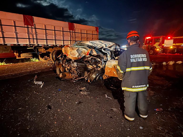 Vítimas fatais de acidente em Maracaju são identificadas