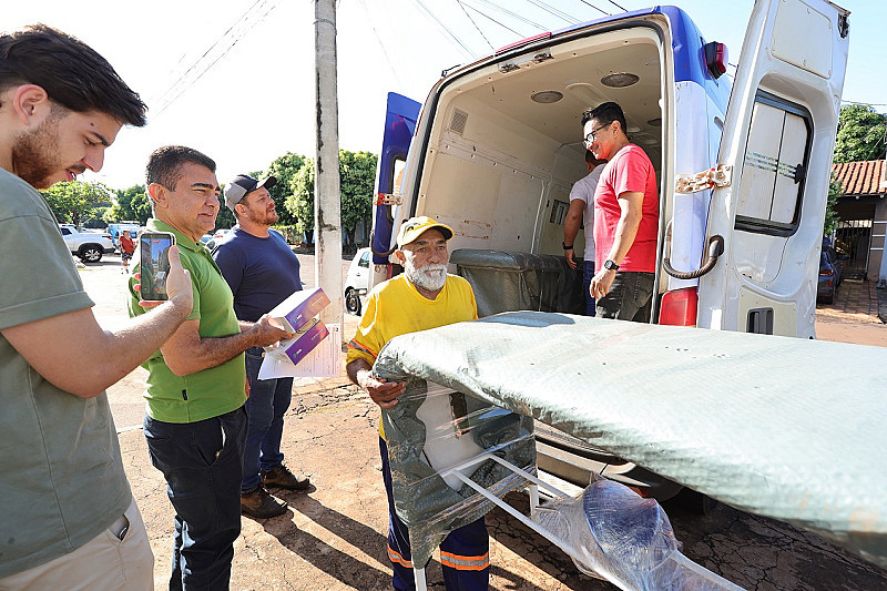 Marçal entrega equipamentos para posto de saúde do 4º Plano e moderniza ar-condicionado