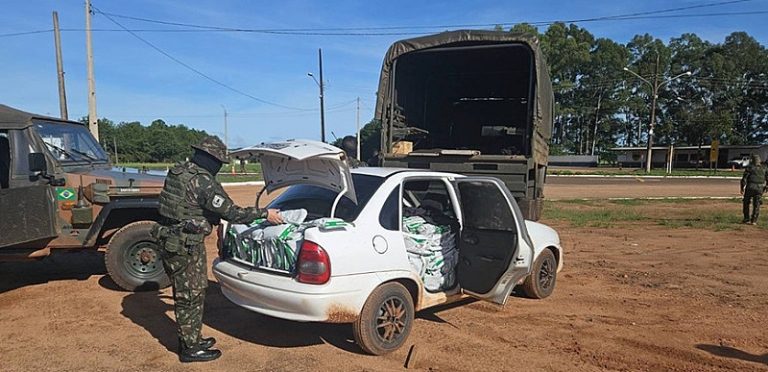 Operação na fronteira de MS causa prejuízo de R$ 23 milhões ao crime organizado