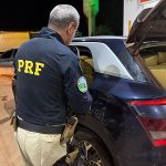 Rapaz é preso na MS-379 com 1,2 tonelada de maconha em carro furtado no interior de SP